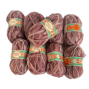 Vintage German Ombré Yarn - 9 Skeins